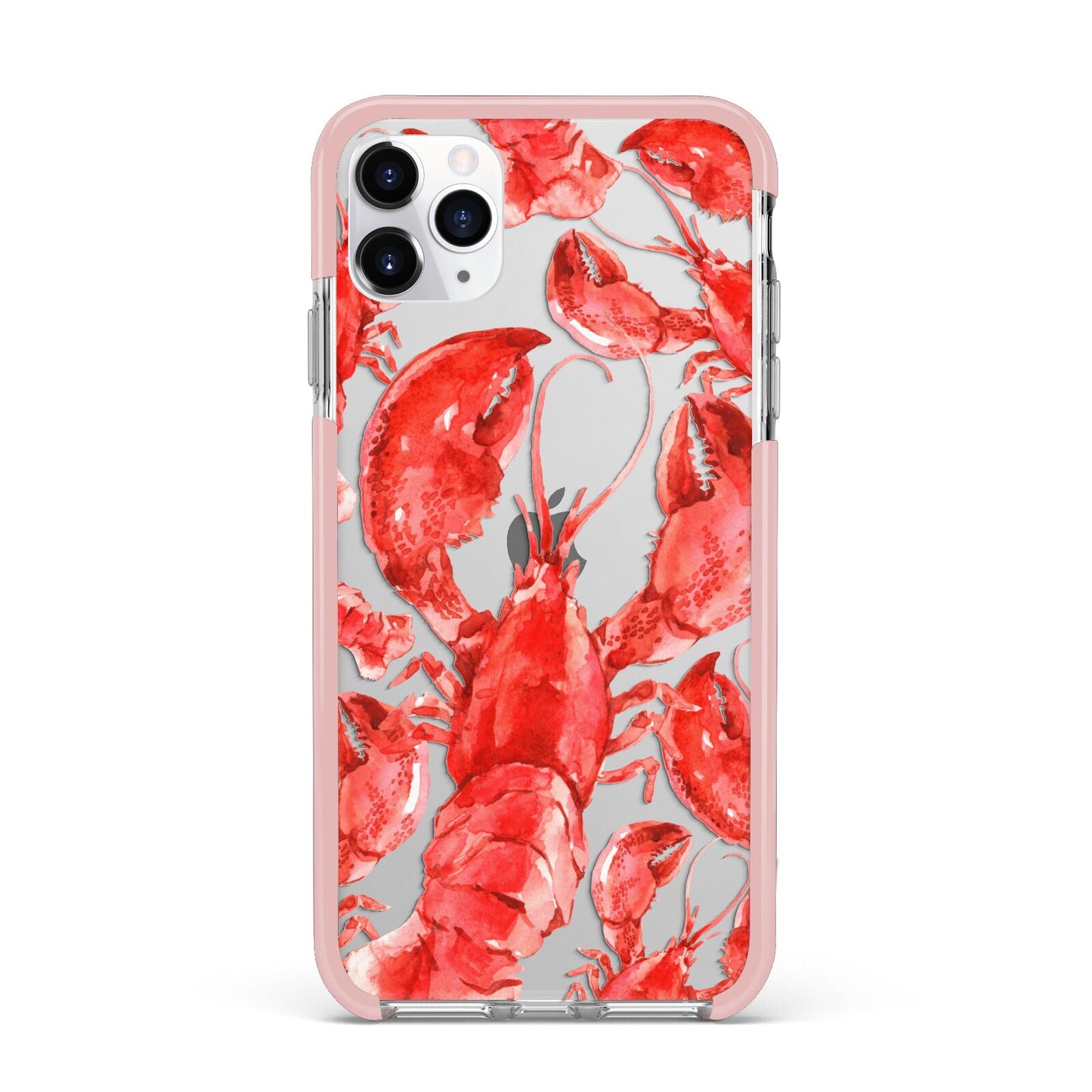 Lobster iPhone 11 Pro Max Impact Pink Edge Case