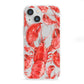 Lobster iPhone 13 Mini Clear Bumper Case