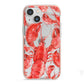 Lobster iPhone 13 Mini TPU Impact Case with Pink Edges
