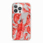 Lobster iPhone 13 Pro TPU Impact Case with Pink Edges