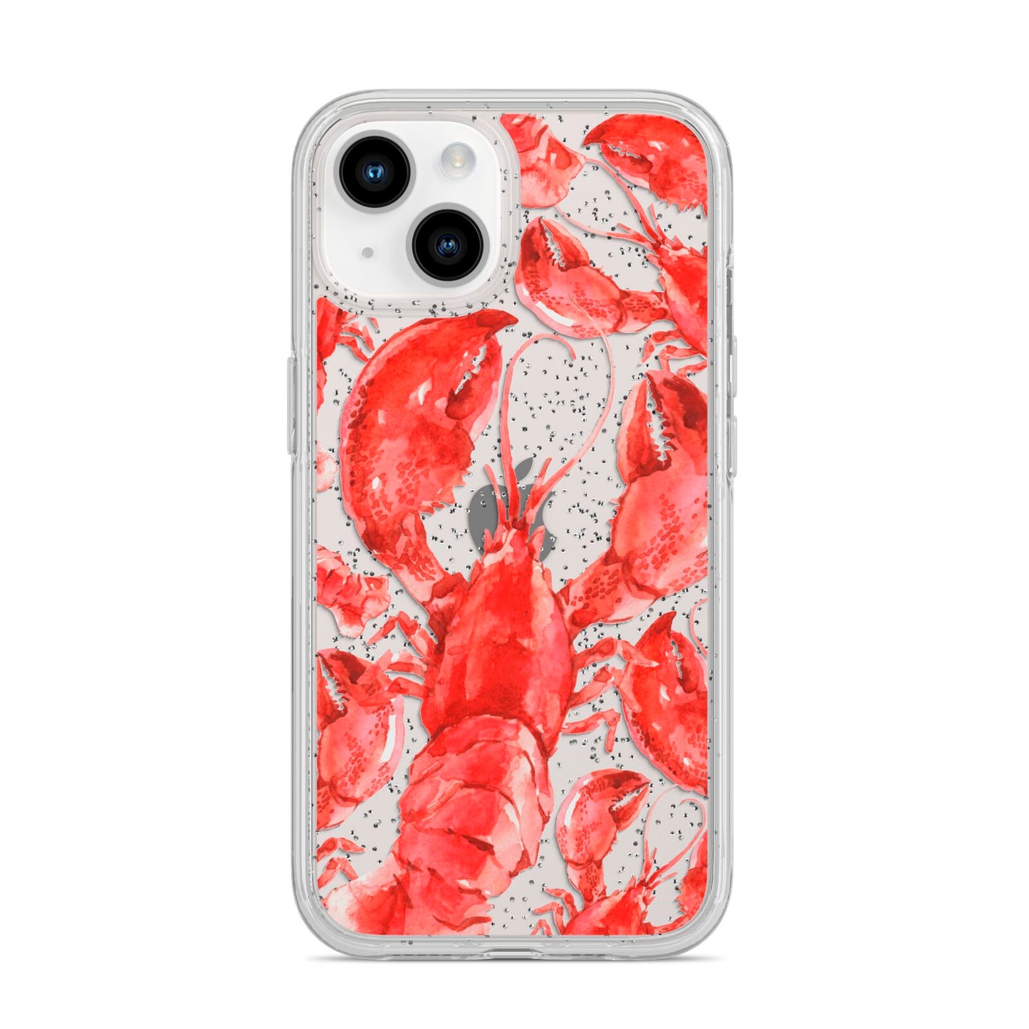 Lobster iPhone 14 Glitter Tough Case Starlight