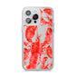 Lobster iPhone 14 Pro Max Clear Tough Case Silver