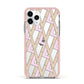 Logo Apple iPhone 11 Pro in Silver with Pink Impact Case