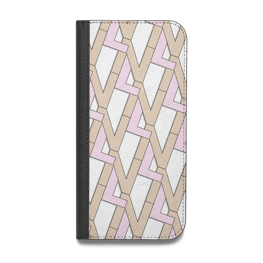 Logo Vegan Leather Flip Samsung Case