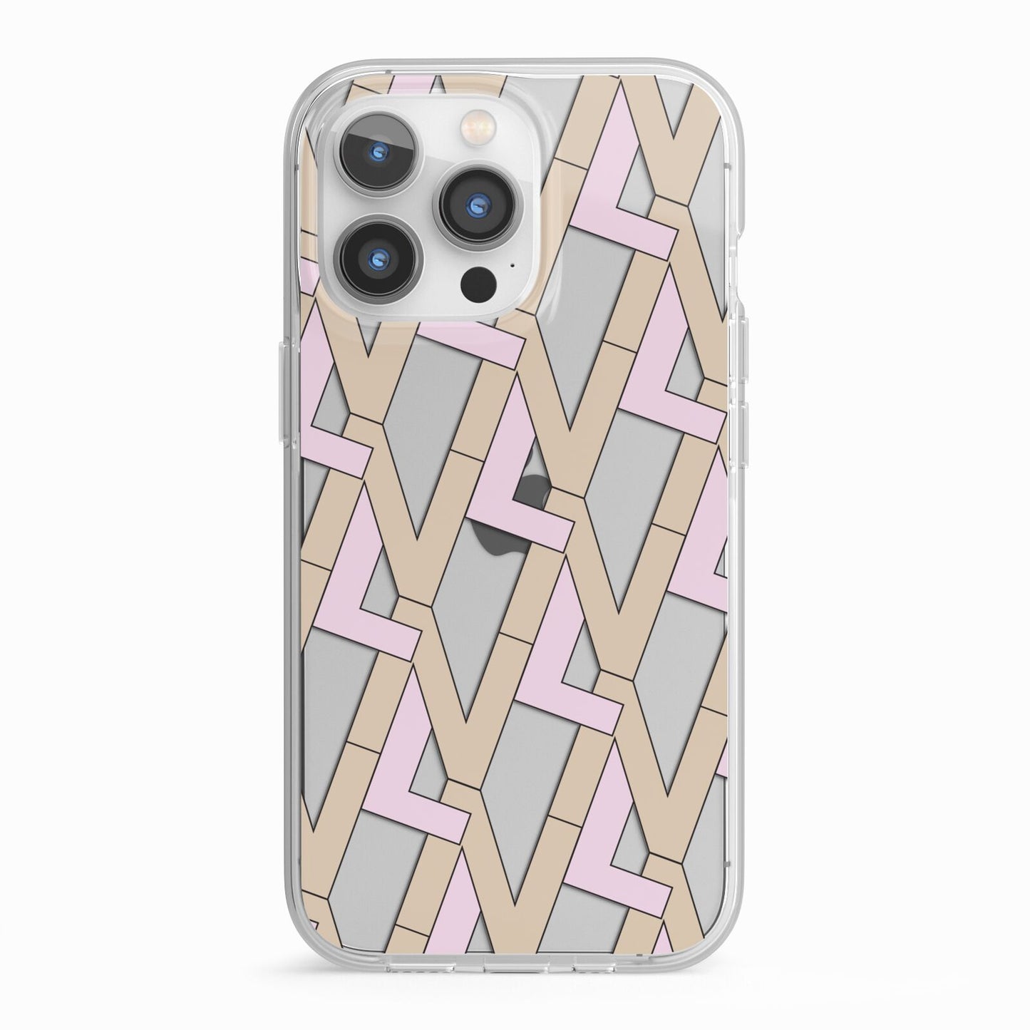 Logo iPhone 13 Pro TPU Impact Case with White Edges