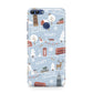London Christmas Scene Personalised Huawei P Smart Case