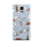 London Christmas Scene Personalised Samsung Galaxy Note 4 Case