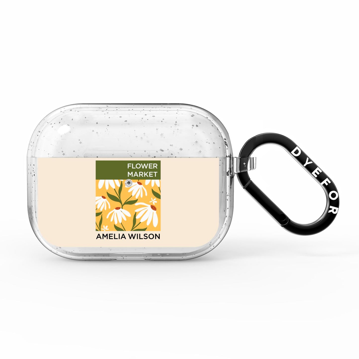 London Flower Market AirPods Pro Glitter Case