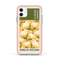 London Flower Market Apple iPhone 11 in White with Pink Impact Case