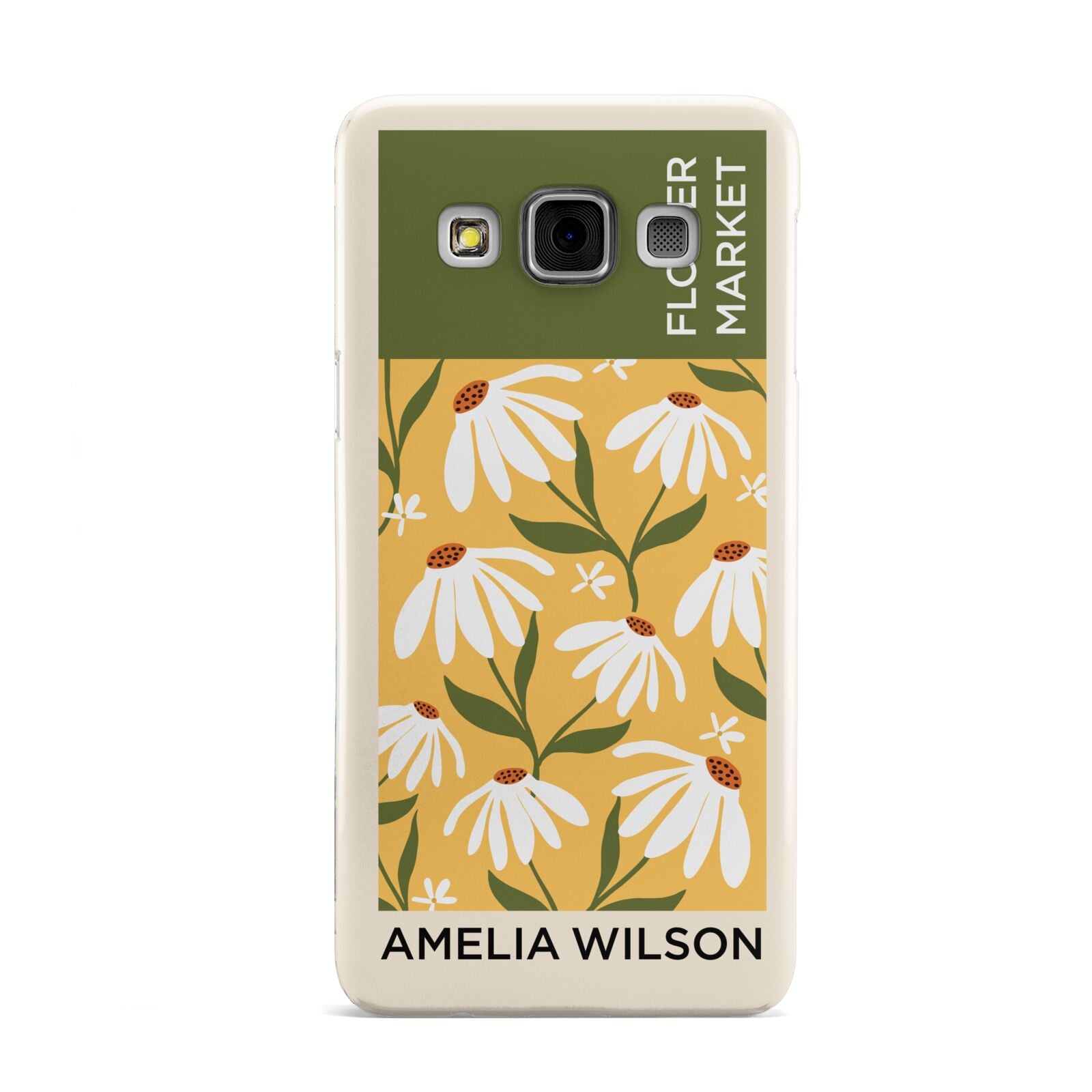 London Flower Market Samsung Galaxy A3 Case