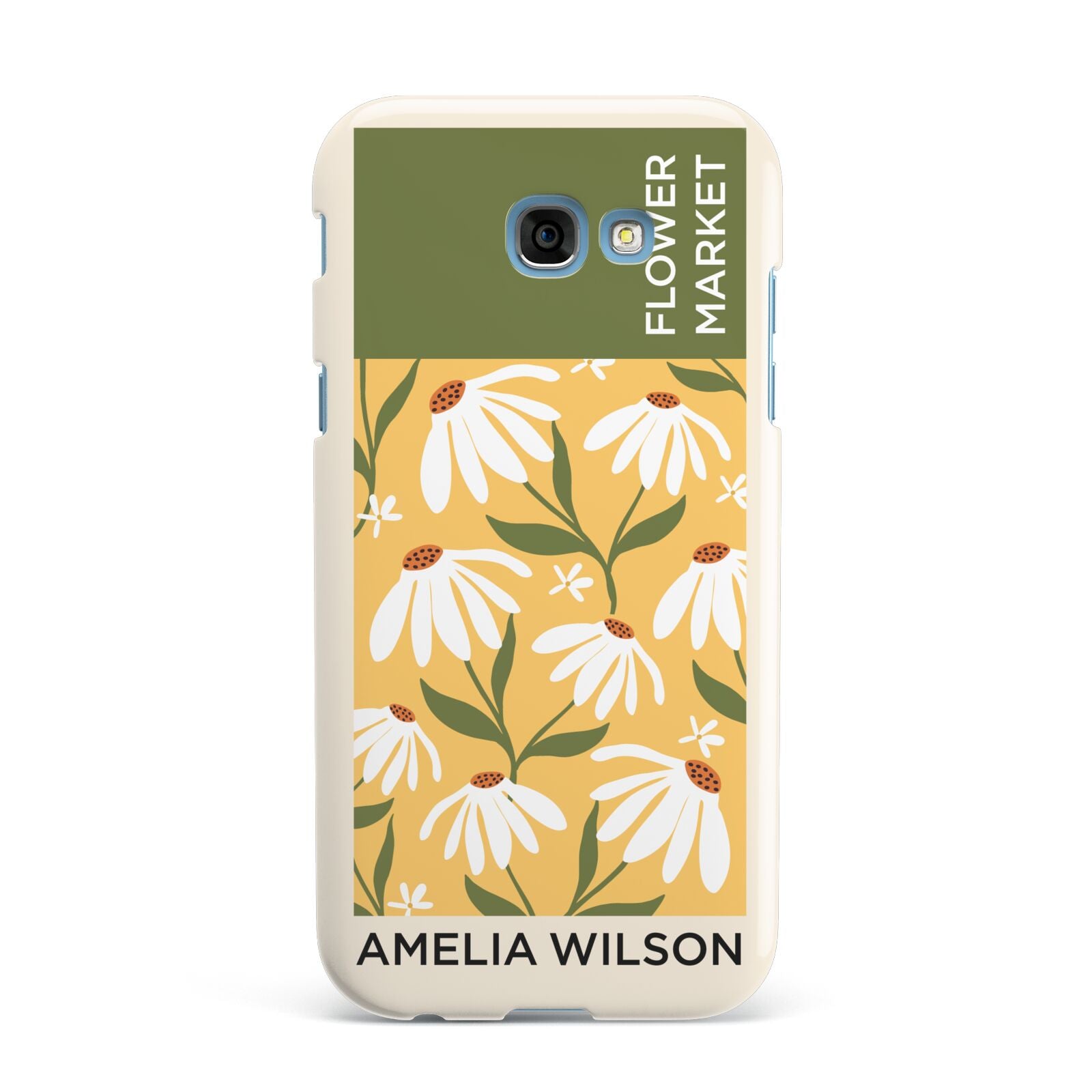 London Flower Market Samsung Galaxy A7 2017 Case