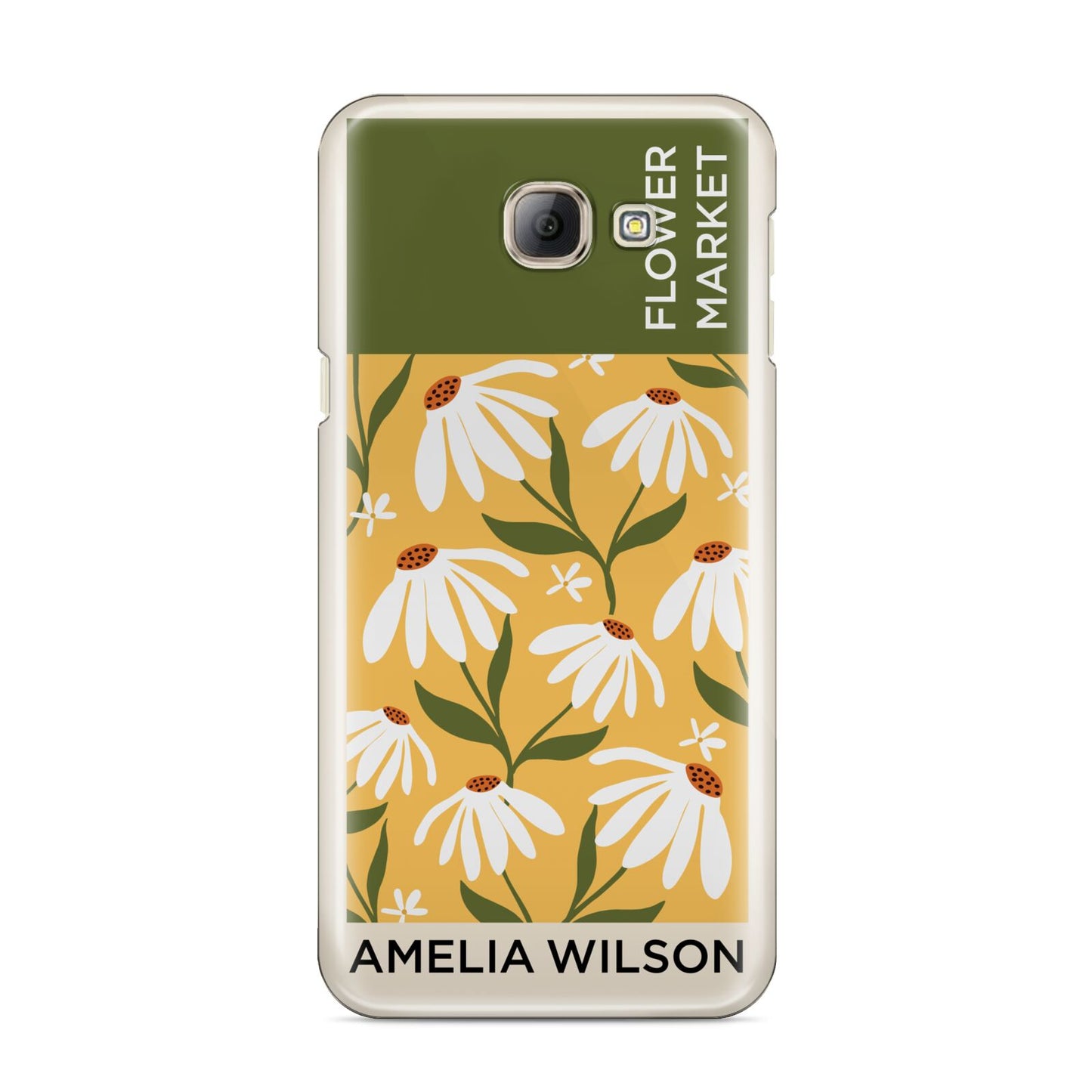 London Flower Market Samsung Galaxy A8 2016 Case