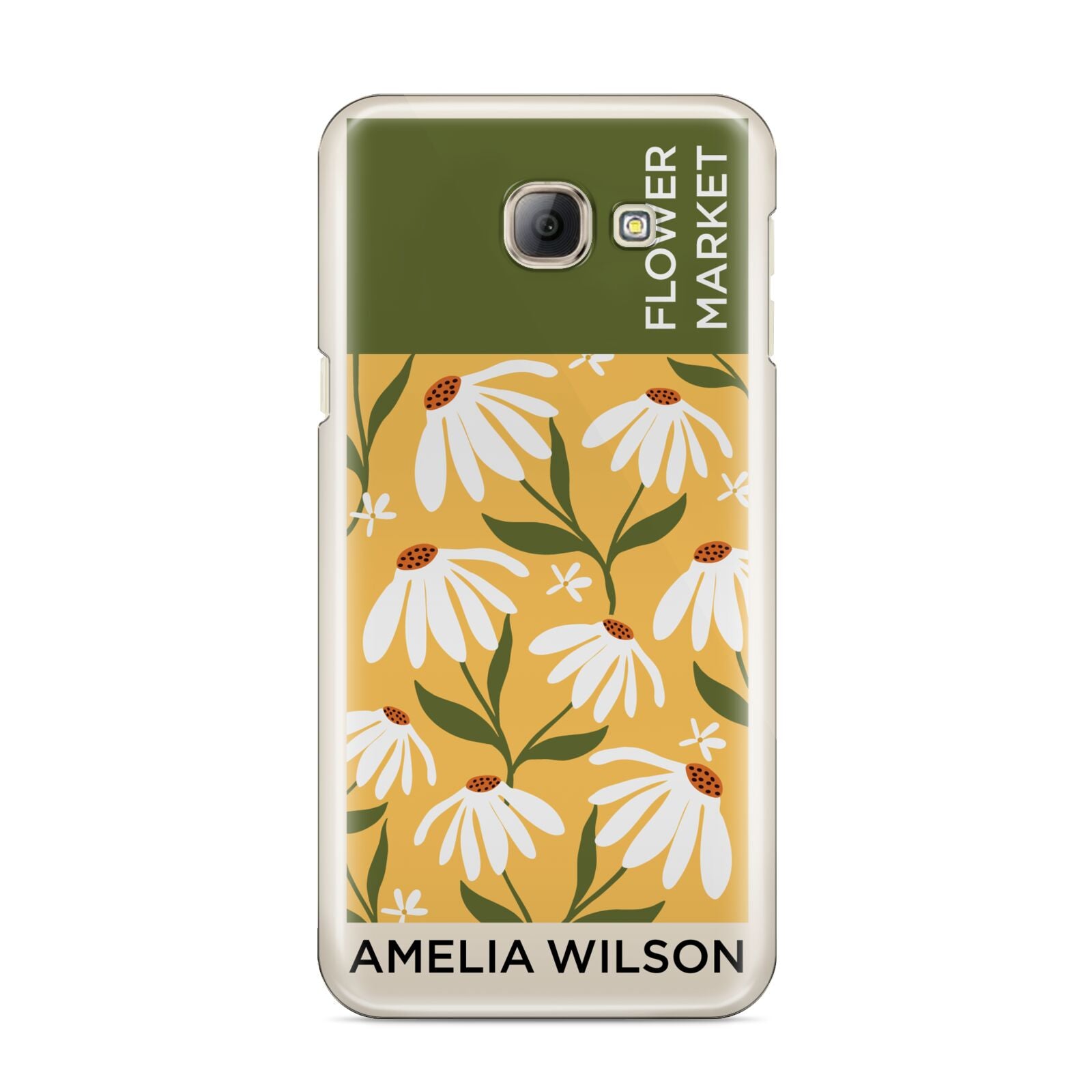 London Flower Market Samsung Galaxy A8 2016 Case