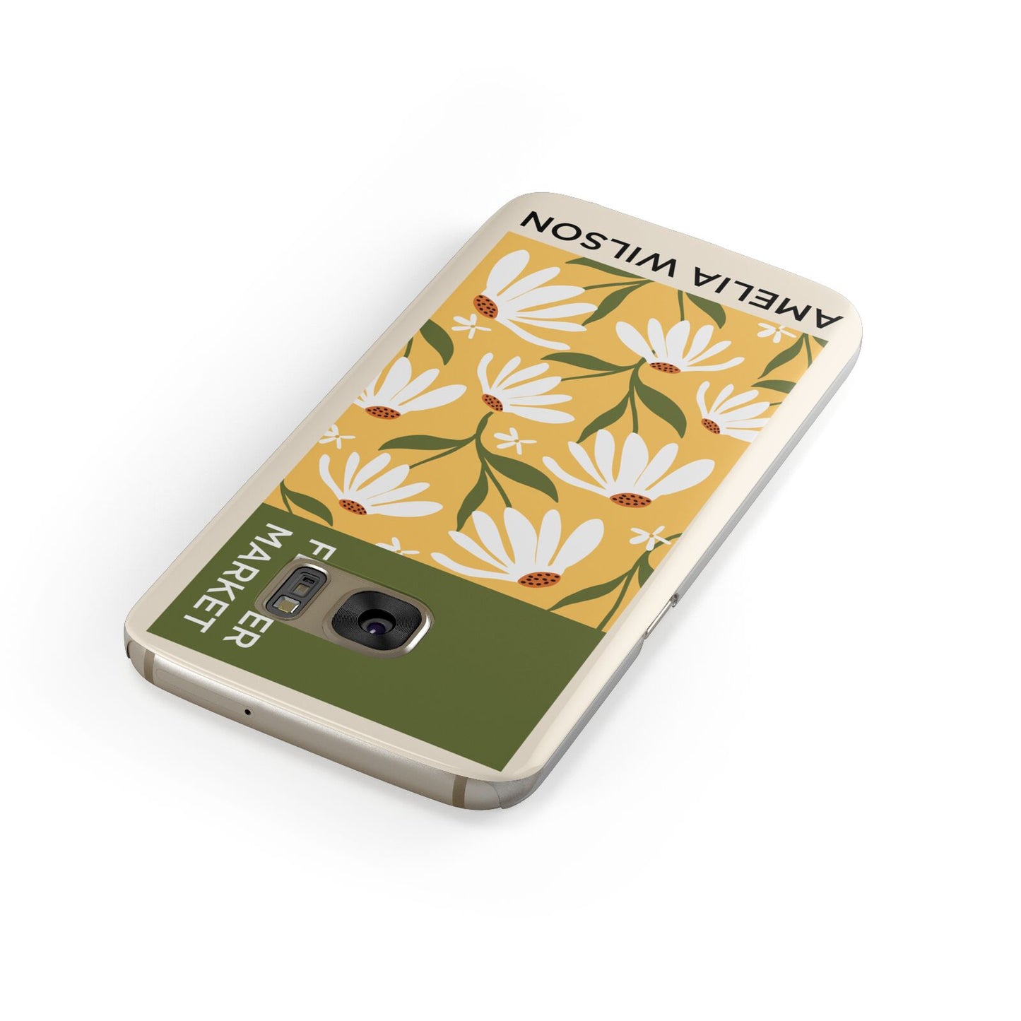 London Flower Market Samsung Galaxy Case Front Close Up