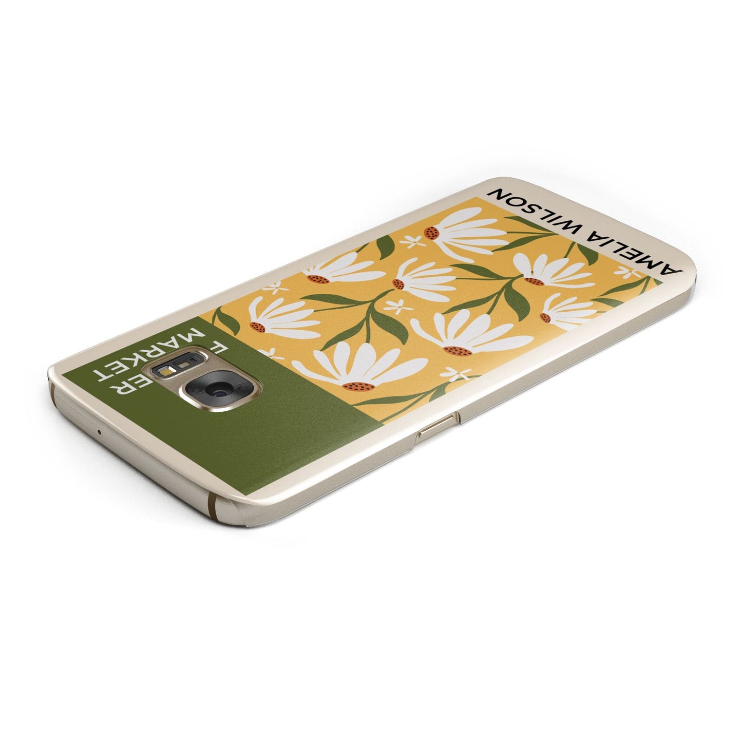 London Flower Market Samsung Galaxy Case Top Cutout
