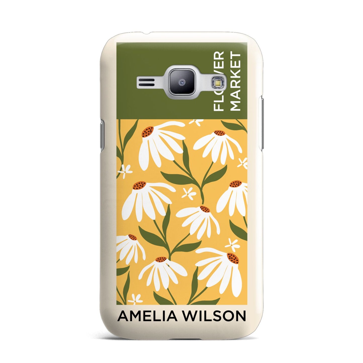 London Flower Market Samsung Galaxy J1 2015 Case