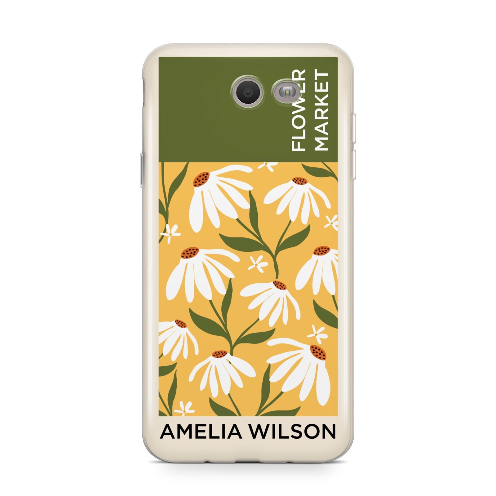 London Flower Market Samsung Galaxy J7 2017 Case