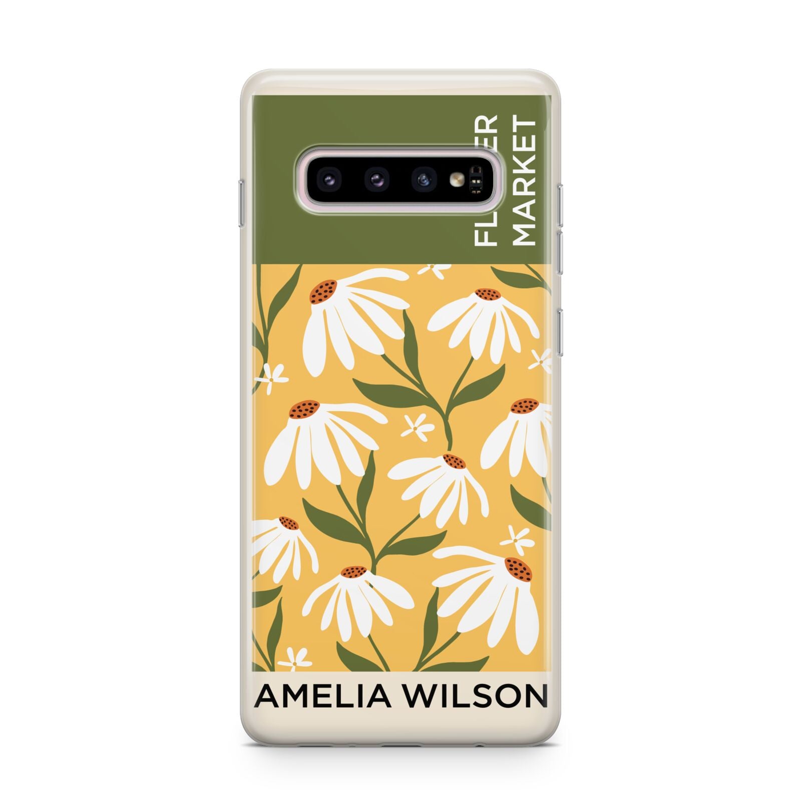 London Flower Market Samsung Galaxy S10 Plus Case