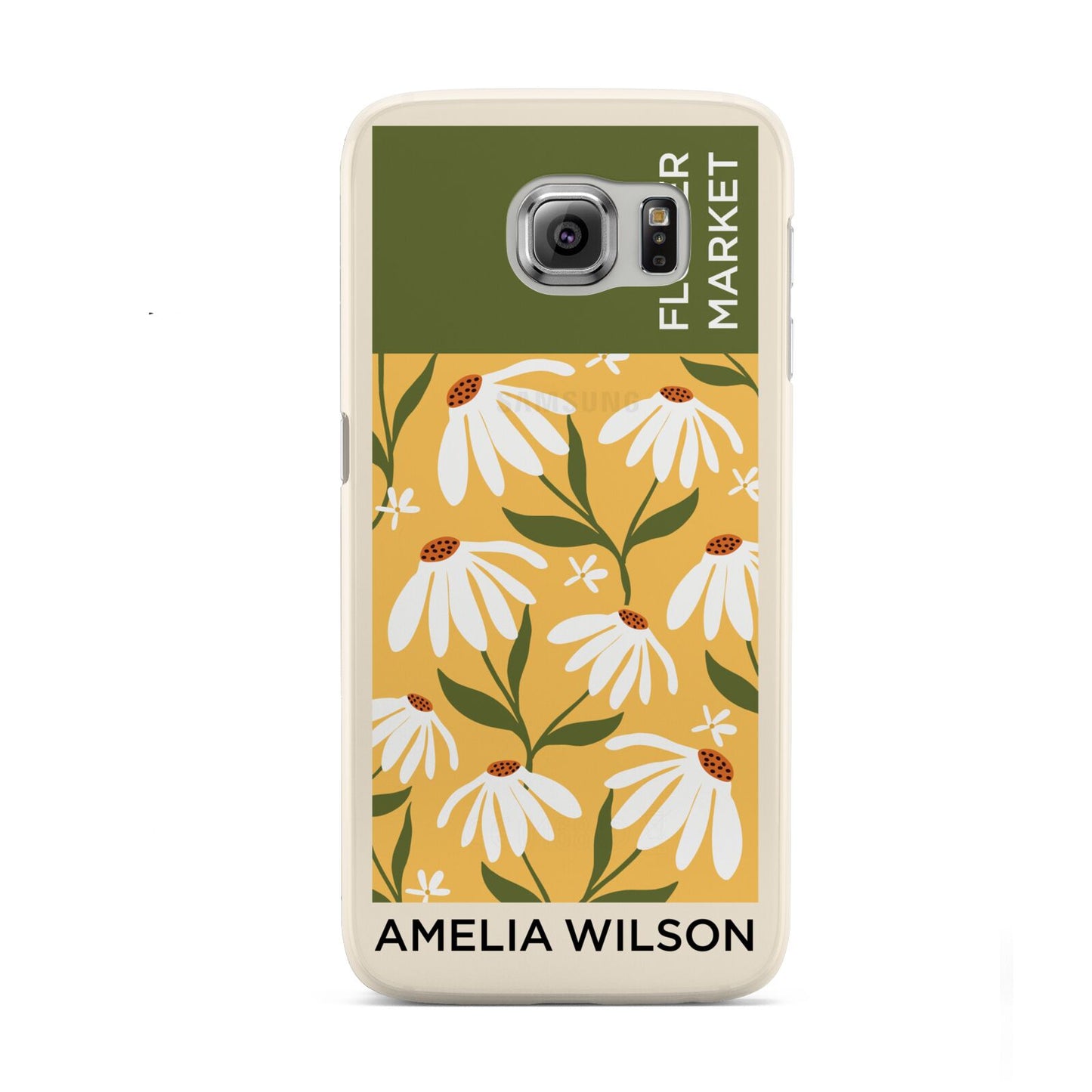 London Flower Market Samsung Galaxy S6 Case