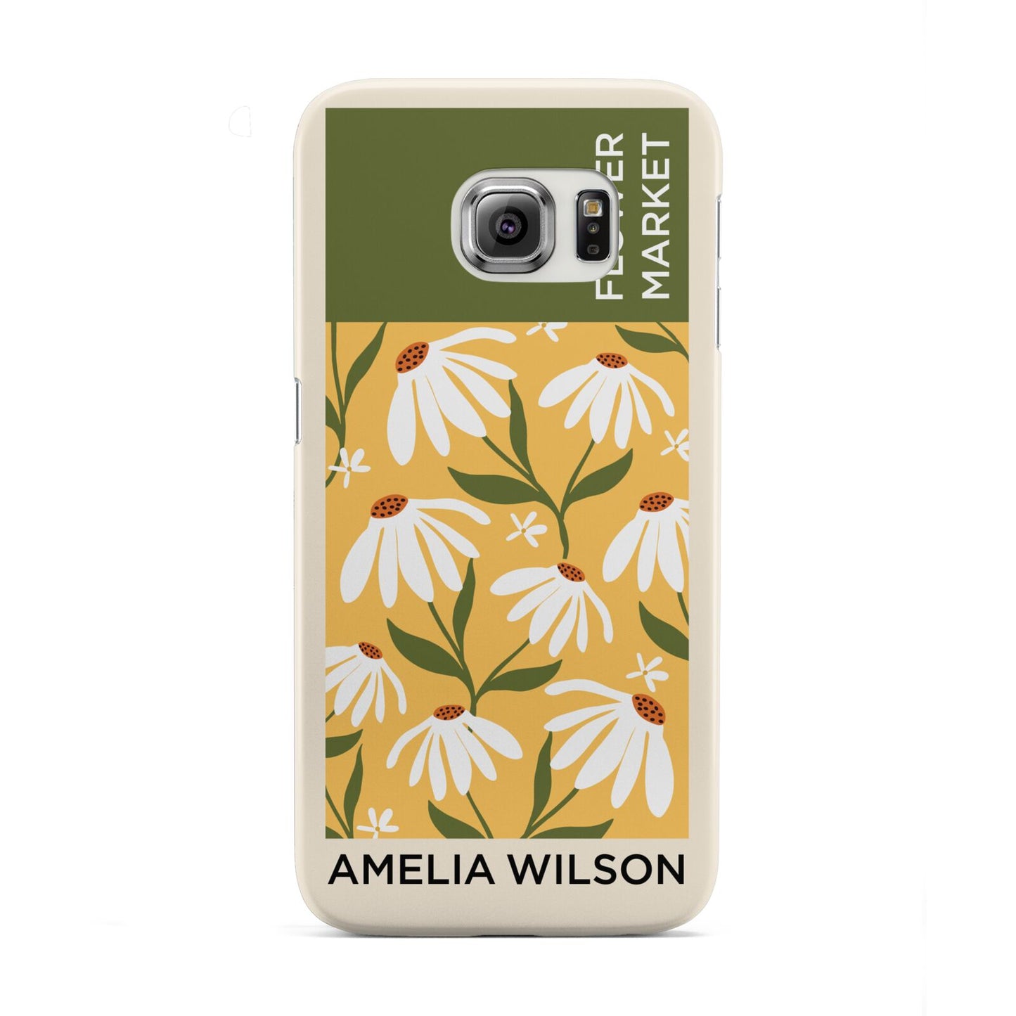 London Flower Market Samsung Galaxy S6 Edge Case