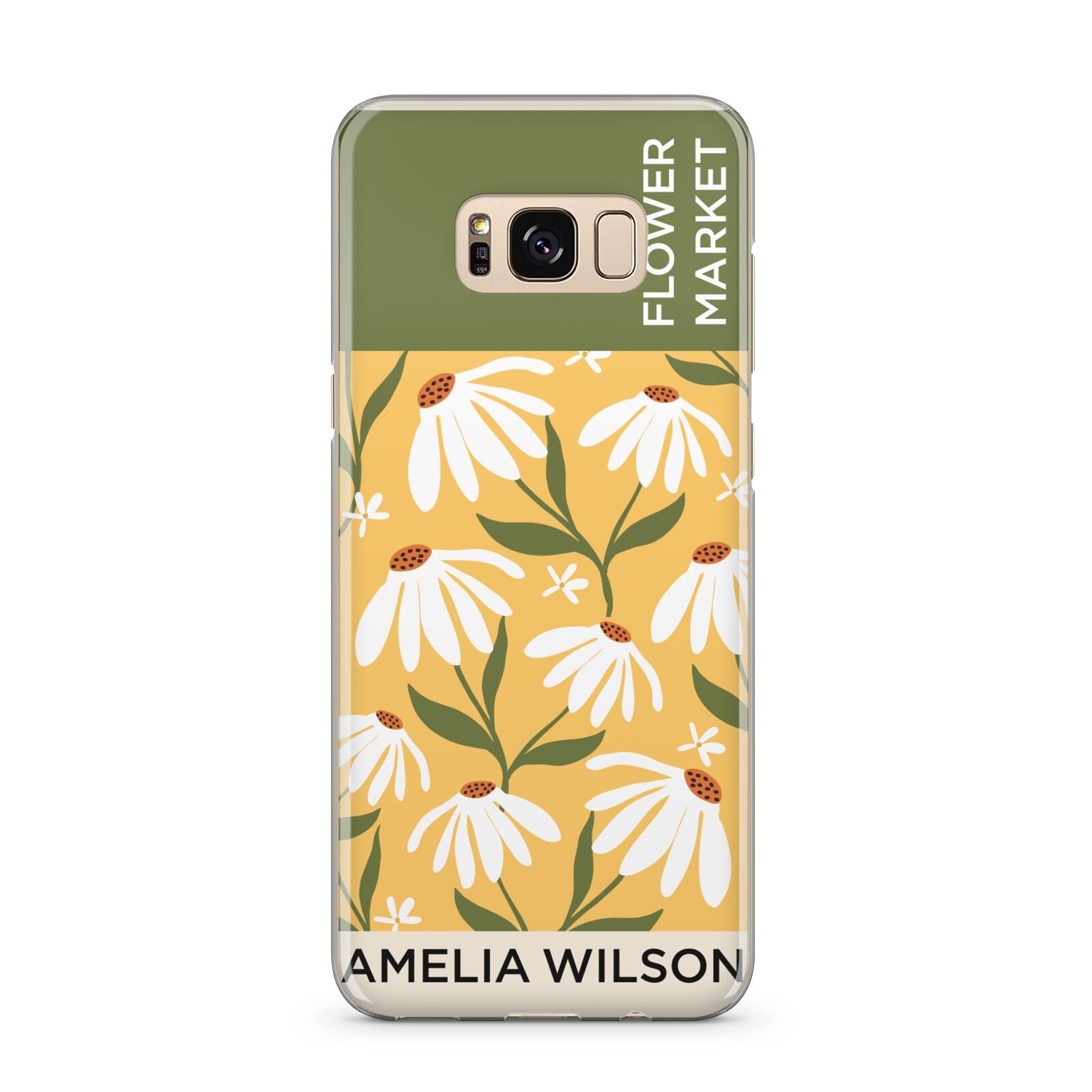 London Flower Market Samsung Galaxy S8 Plus Case