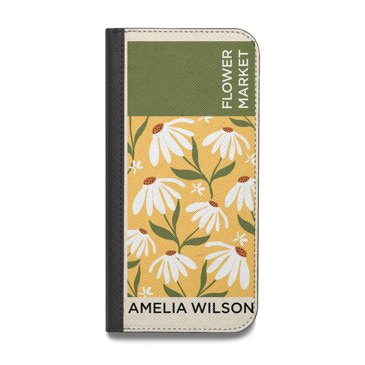 London Flower Market Vegan Leather Flip Samsung Case