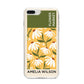 London Flower Market iPhone 8 Plus Bumper Case on Silver iPhone