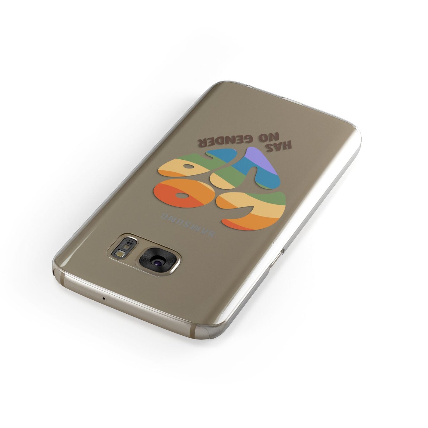 Love Has No Gender Samsung Galaxy Case Front Close Up