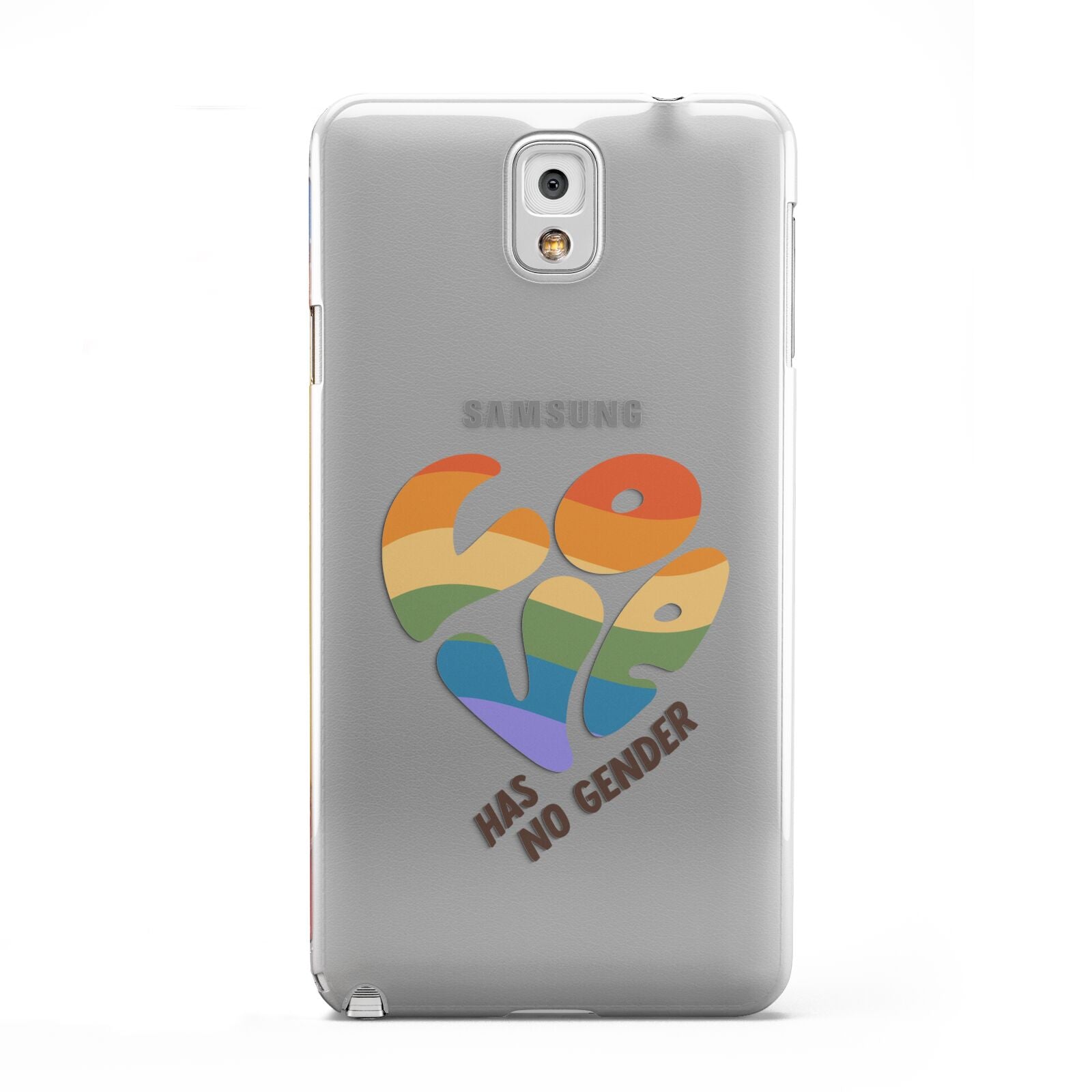 Love Has No Gender Samsung Galaxy Note 3 Case