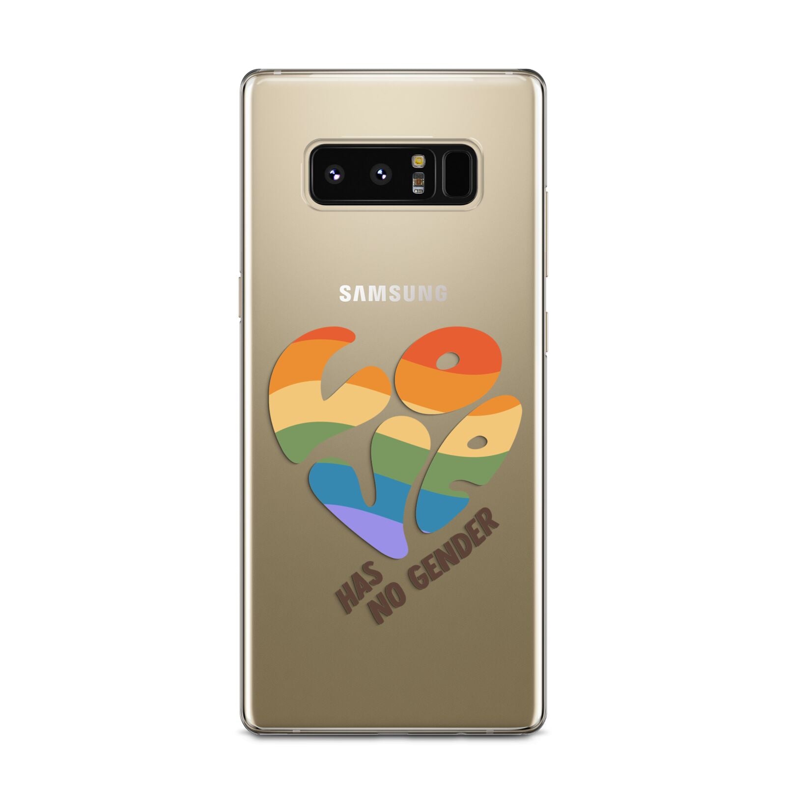 Love Has No Gender Samsung Galaxy Note 8 Case