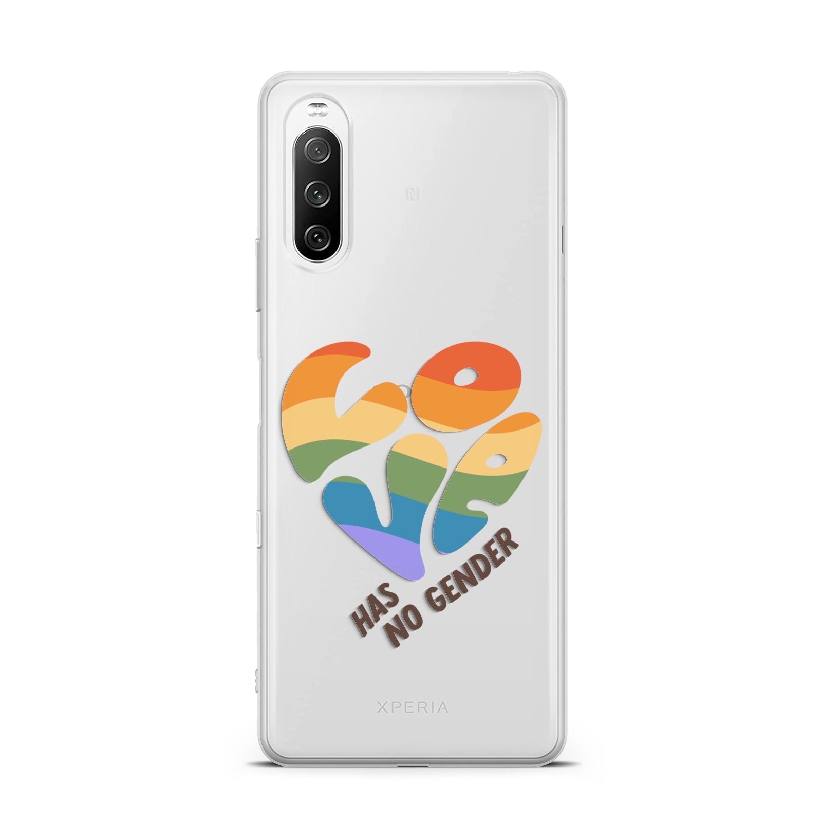 Love Has No Gender Sony Xperia 10 III Case