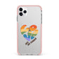 Love Has No Gender iPhone 11 Pro Max Impact Pink Edge Case