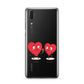 Love Heart Couples Custom Huawei P20 Phone Case