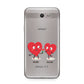 Love Heart Couples Custom Samsung Galaxy J7 2017 Case