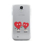 Love Heart Couples Custom Samsung Galaxy S4 Case