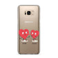 Love Heart Couples Custom Samsung Galaxy S8 Plus Case