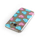 Love Heart Sweets with Names Samsung Galaxy Case Front Close Up