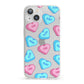Love Heart Sweets with Names iPhone 13 Clear Bumper Case