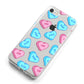Love Heart Sweets with Names iPhone 8 Bumper Case on Silver iPhone Alternative Image