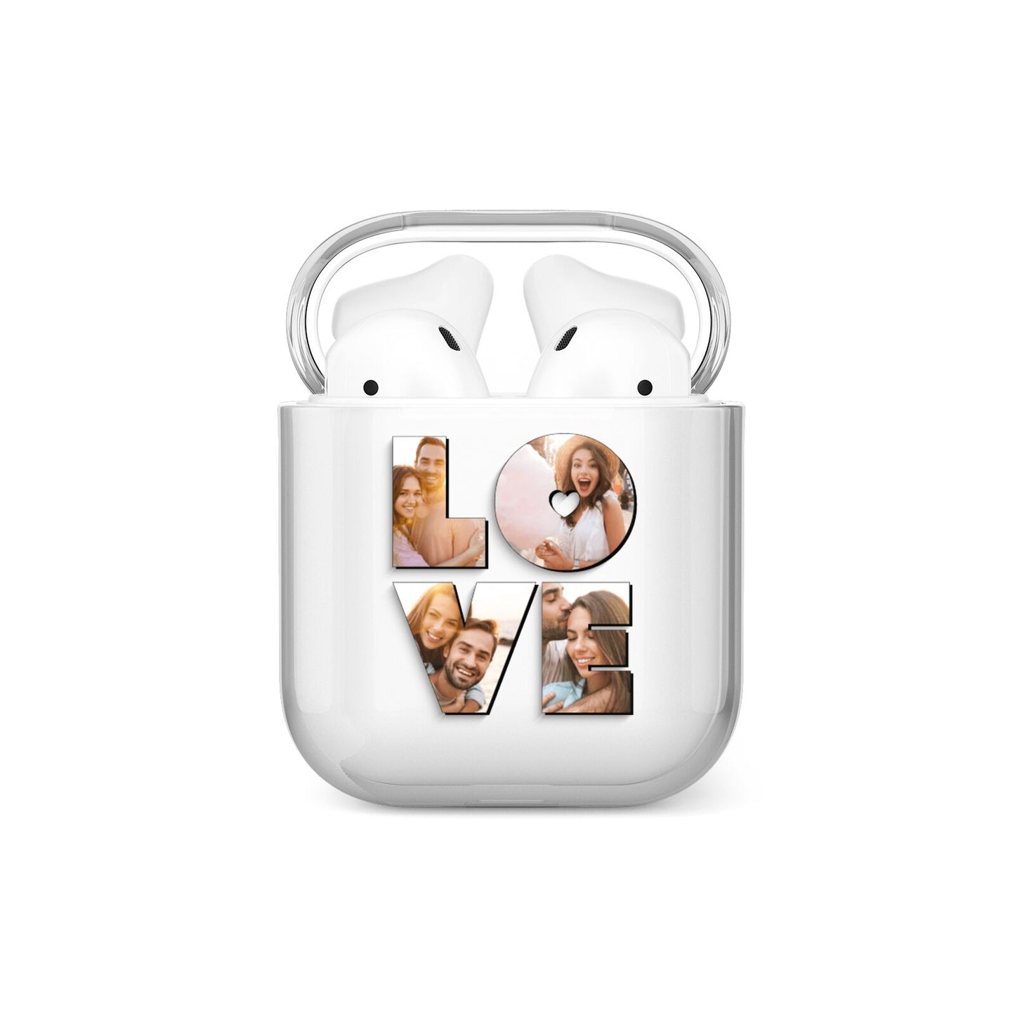 Love Personalised Photo Upload AirPods Case
