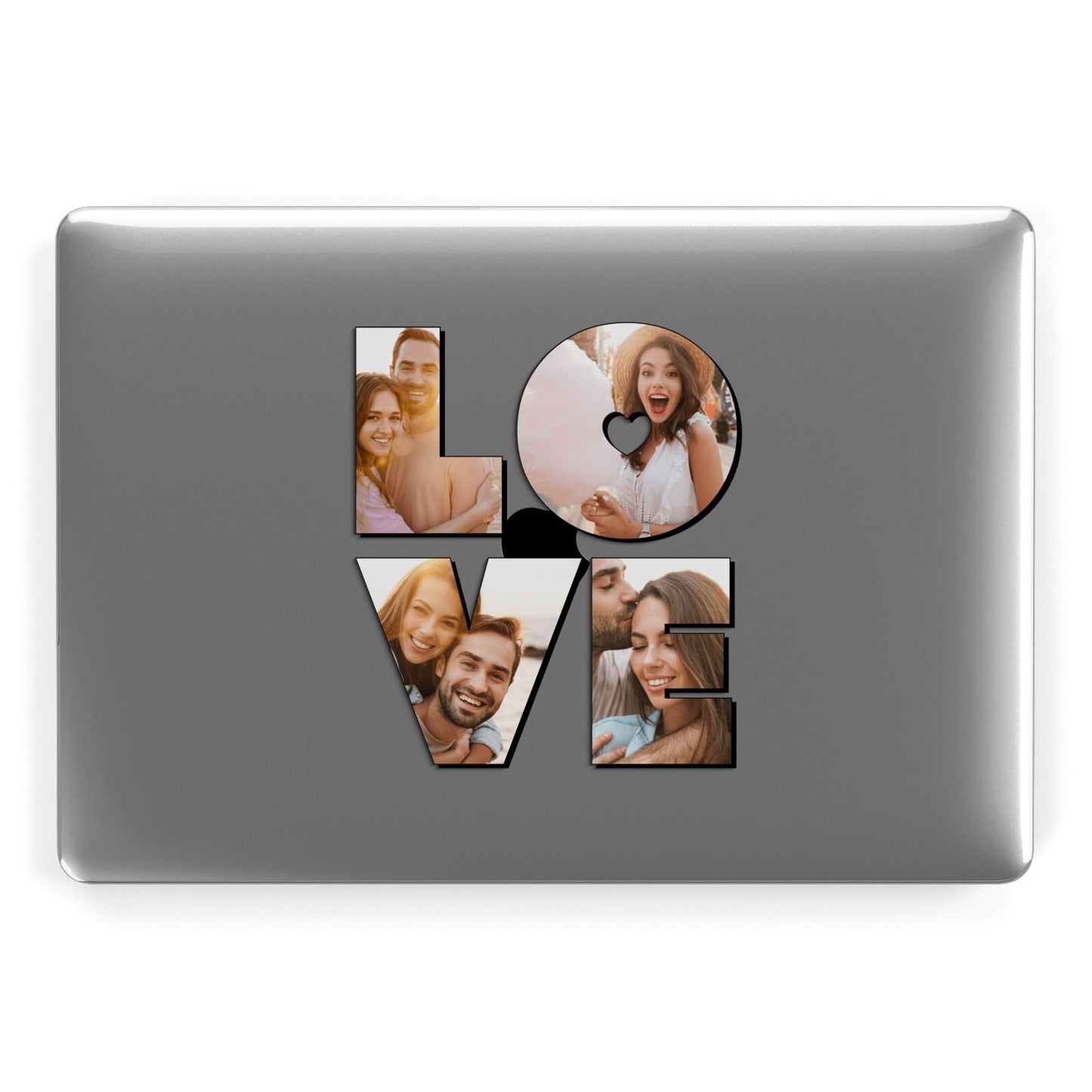 Love Personalised Photo Upload Apple MacBook Case