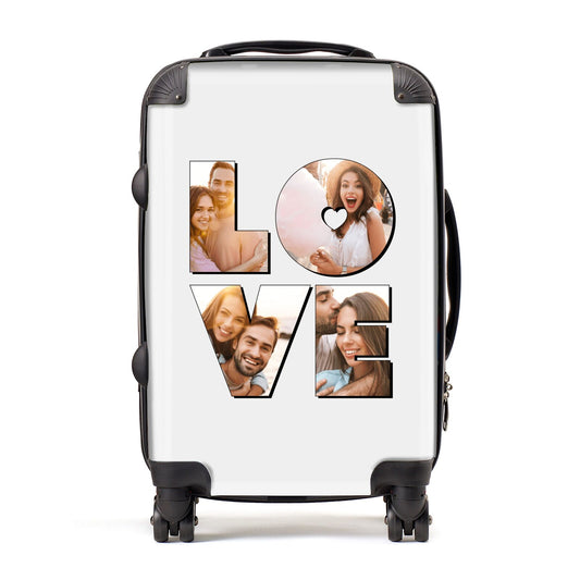 Love Personalised Photo Upload Suitcase