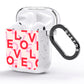 Love Valentine AirPods Glitter Case Side Image