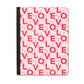 Love Valentine Apple iPad Leather Folio Case