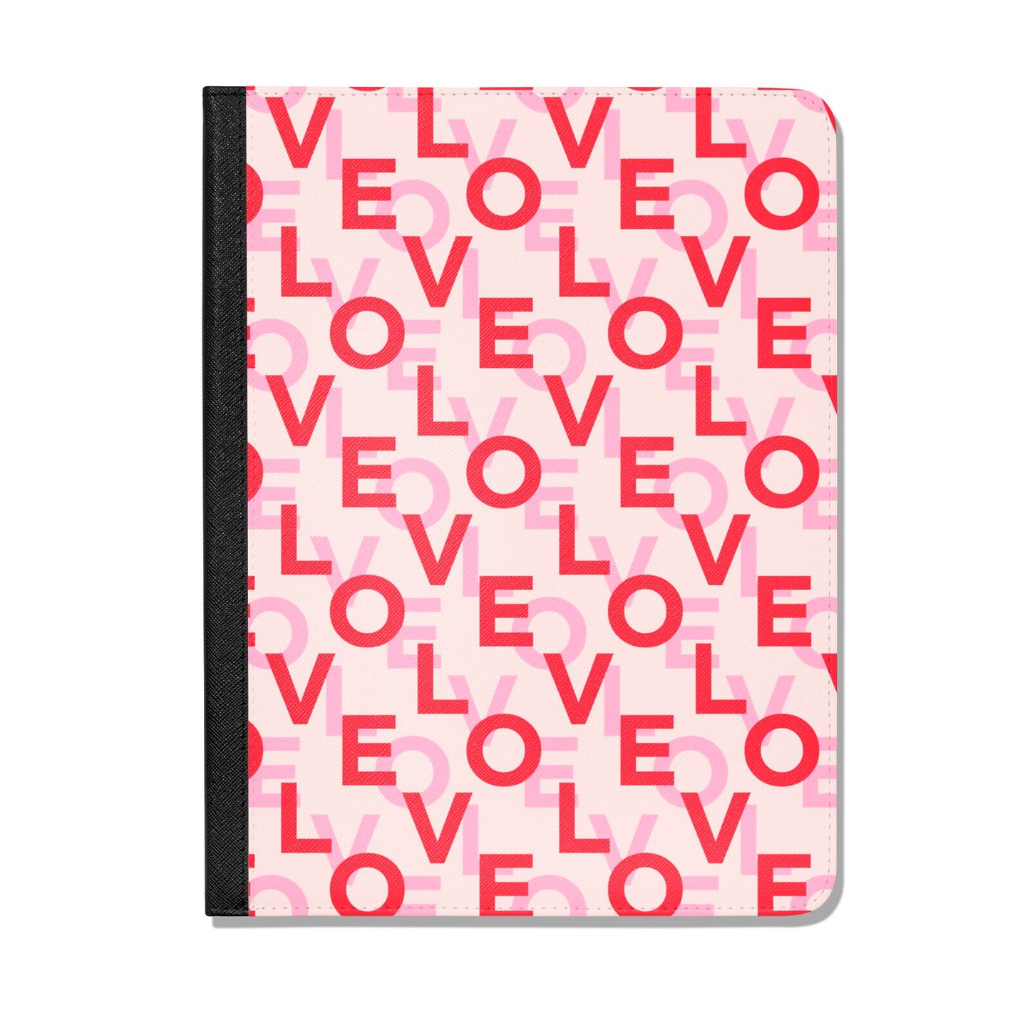Love Valentine Apple iPad Leather Folio Case