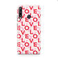 Love Valentine Huawei P40 Lite E Phone Case