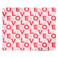 Love Valentine Personalised Wrapping Paper Alternative