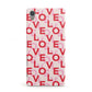 Love Valentine Sony Xperia Case