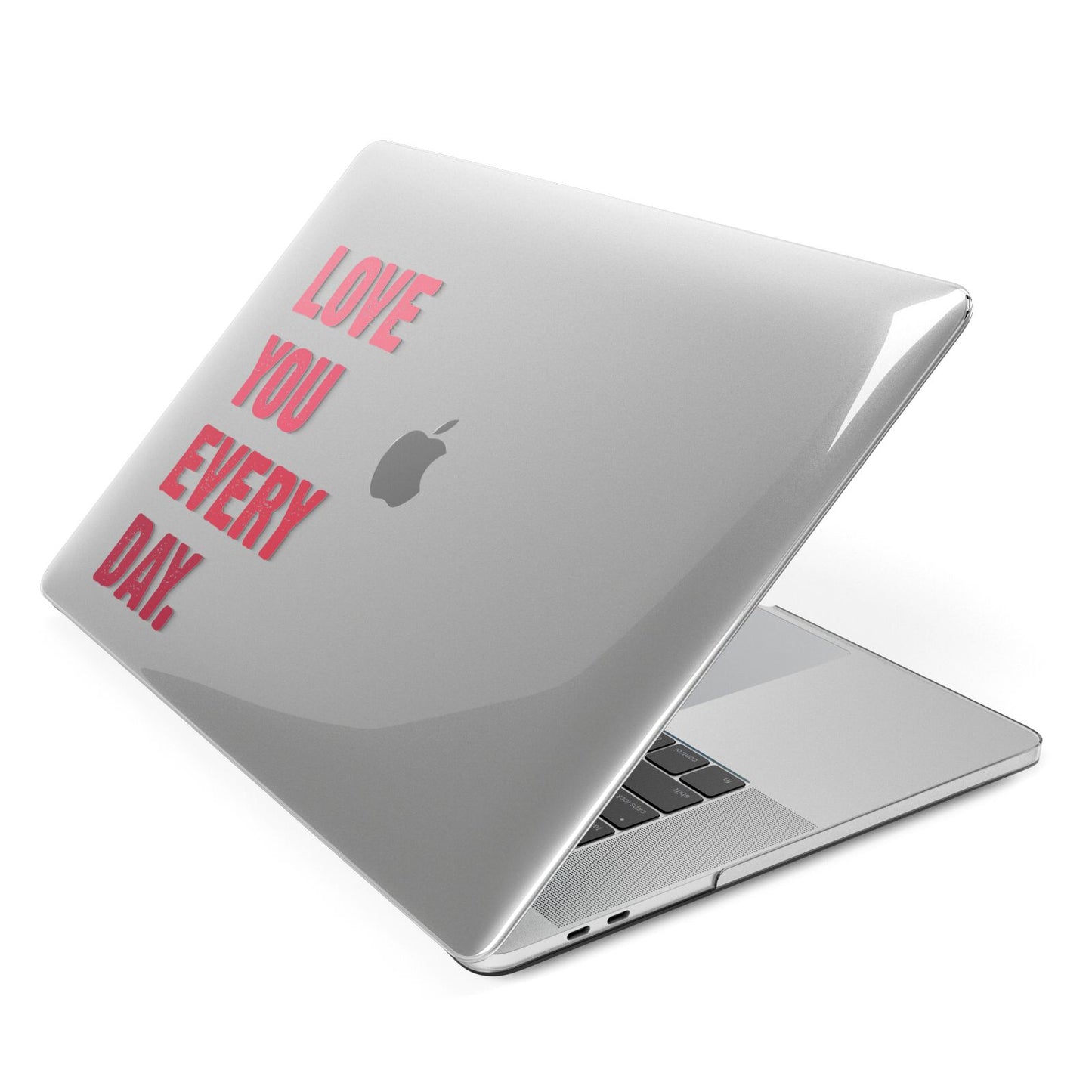 Love You Every Day Apple MacBook Case Side View