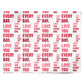 Love You Every Day Personalised Wrapping Paper Alternative